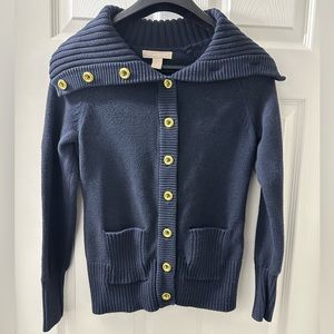 Banana Republic Blue Women's Cardigan Sweater Size S